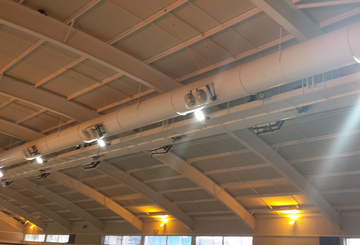 ALTLED T8 Tube, Floodlight - Bath University swimming pool, UK